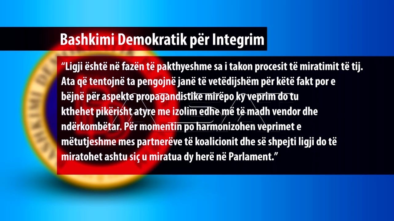 Ligji për gjuhët, partitë nesër në koordinim me Xhaferin