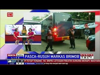 Hingga Kini Mako Brimob Masih Dijaga Ketat