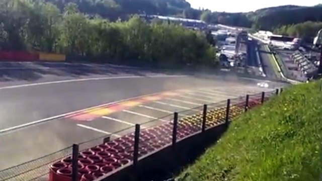 El terrorífico accidente que no se vio en Spa: el coche voló