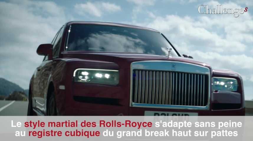 Rolls-Royce présente le Cullinan, le premier SUV...
