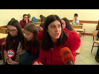 Stop : Mësueses i bie tavani mbi kokë