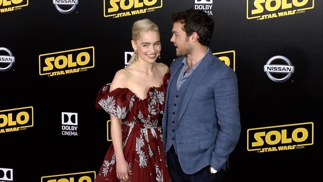 Emilia Clarke and Alden Ehrenreich Solo: A Star Wars Story World Premiere Red Carpet