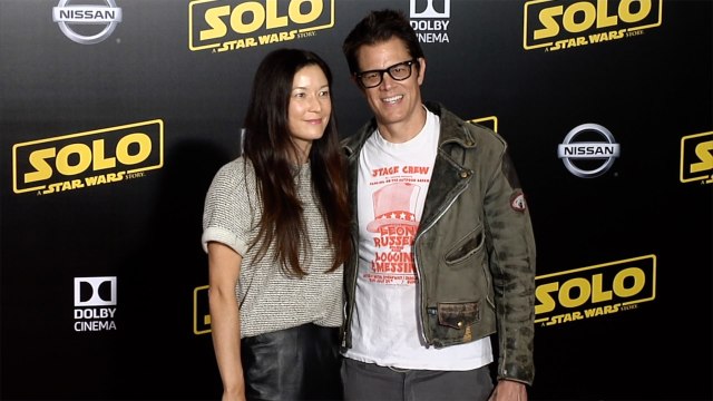 Johnny Knoxville and Naomi Nelson Solo: A Star Wars Story World Premiere Red Carpet