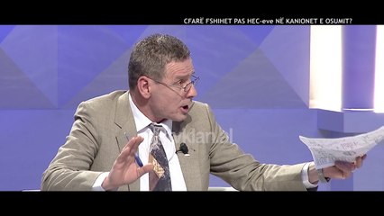 Opinion - Cfare fshihet pas HEC-eve ne kanionet e Osumit? (12 shkurt 2018)