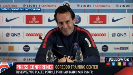Emery ne veut pas répondre à une journaliste sur Neymar