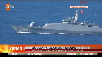 Erdogan paralajmeron Greqinë - News, Lajme - Vizion Plus