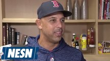 Cora on Yankees series: 'The 3 games felt like the Championship series last year'