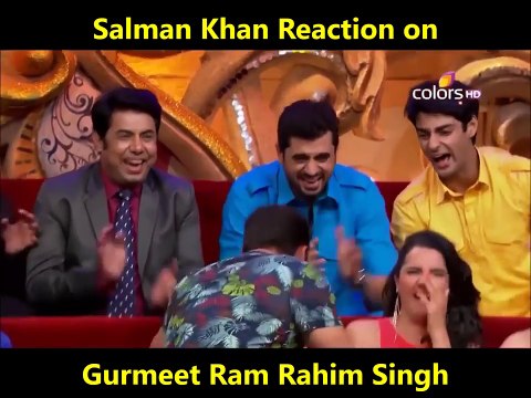Salman Khan Reaction on Baba Gurmeet Ram Rahim Salman Khan vs Baba Ram Rahim