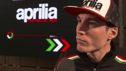 Aprilia 2018 - Interview Aleix Espargaró