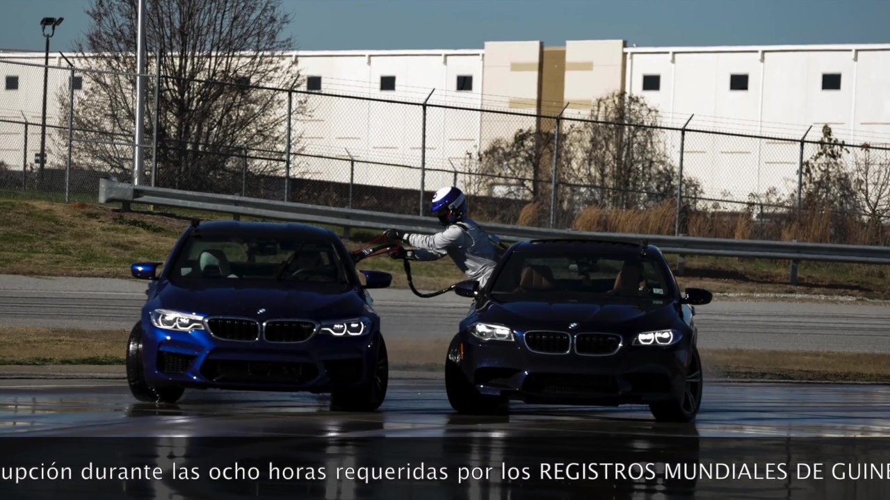 BMW establece dos GUINNESS WORLD RECORDS para la deriva en el nuevo BMW M5