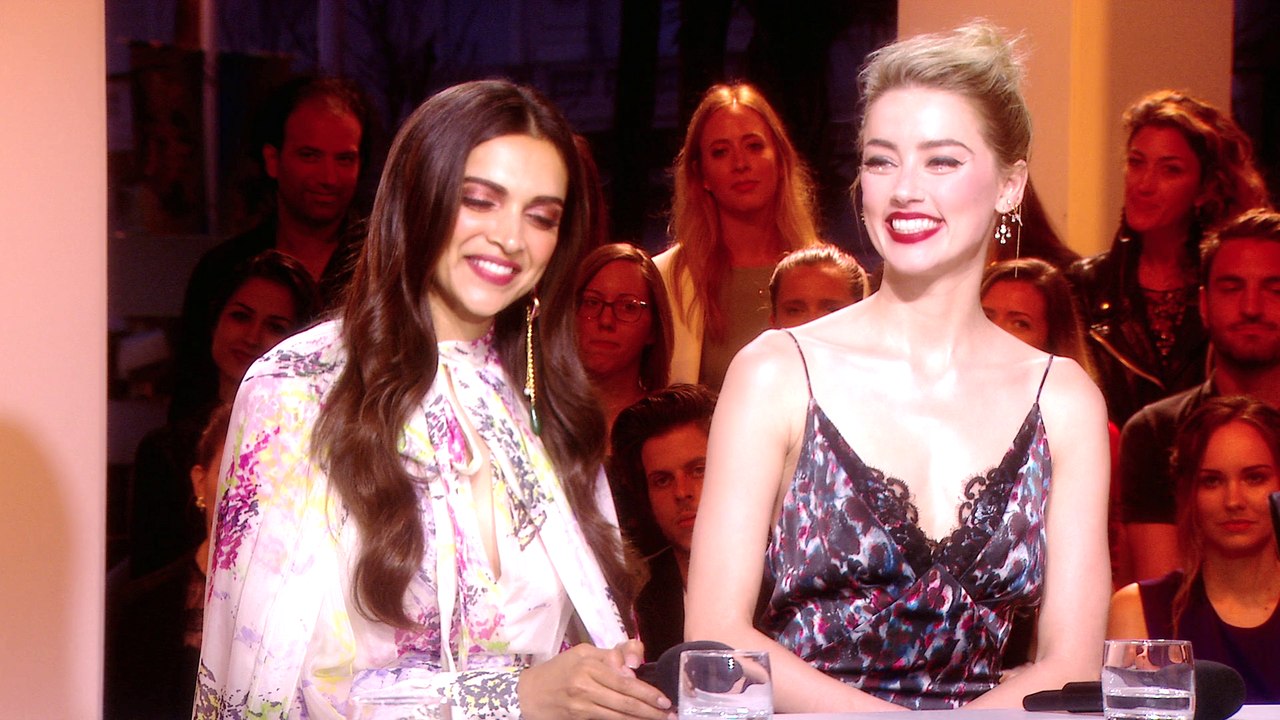 The Worth It Show at Cannes 2018, day 3: guests Deepika Padukone, Amber Heard