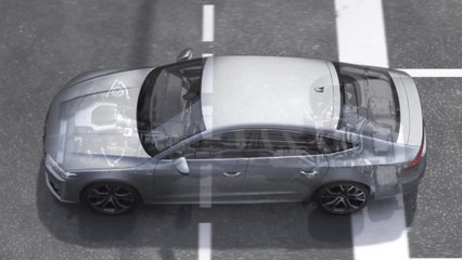 Audi A7 Animation Mildhybrid-System