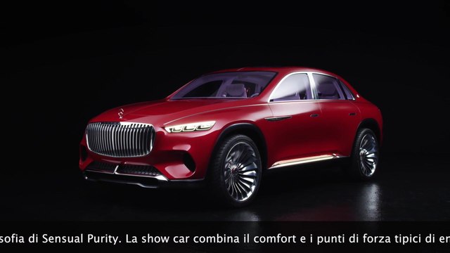 Anteprima mondiale di Vision Mercedes-Maybach Ultimate Luxury - Motorizzazione esclusiva ai massimi livelli