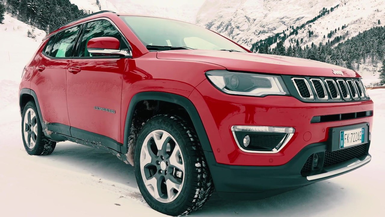 Jeep Compass 2018 - Mit dem neuen Jeep Kompakt SUV im Schnee unterwegs