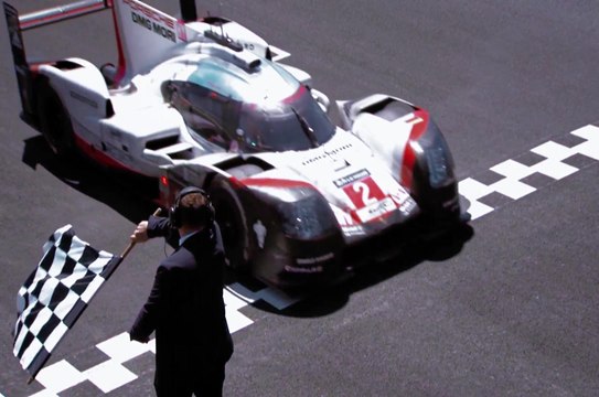 Porsche in LeMans