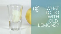 Waste not want not: what to do with old lemons?