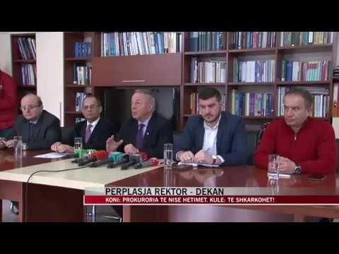 Përplasja rektor-dekan për universitetin - News, Lajme - Vizion Plus