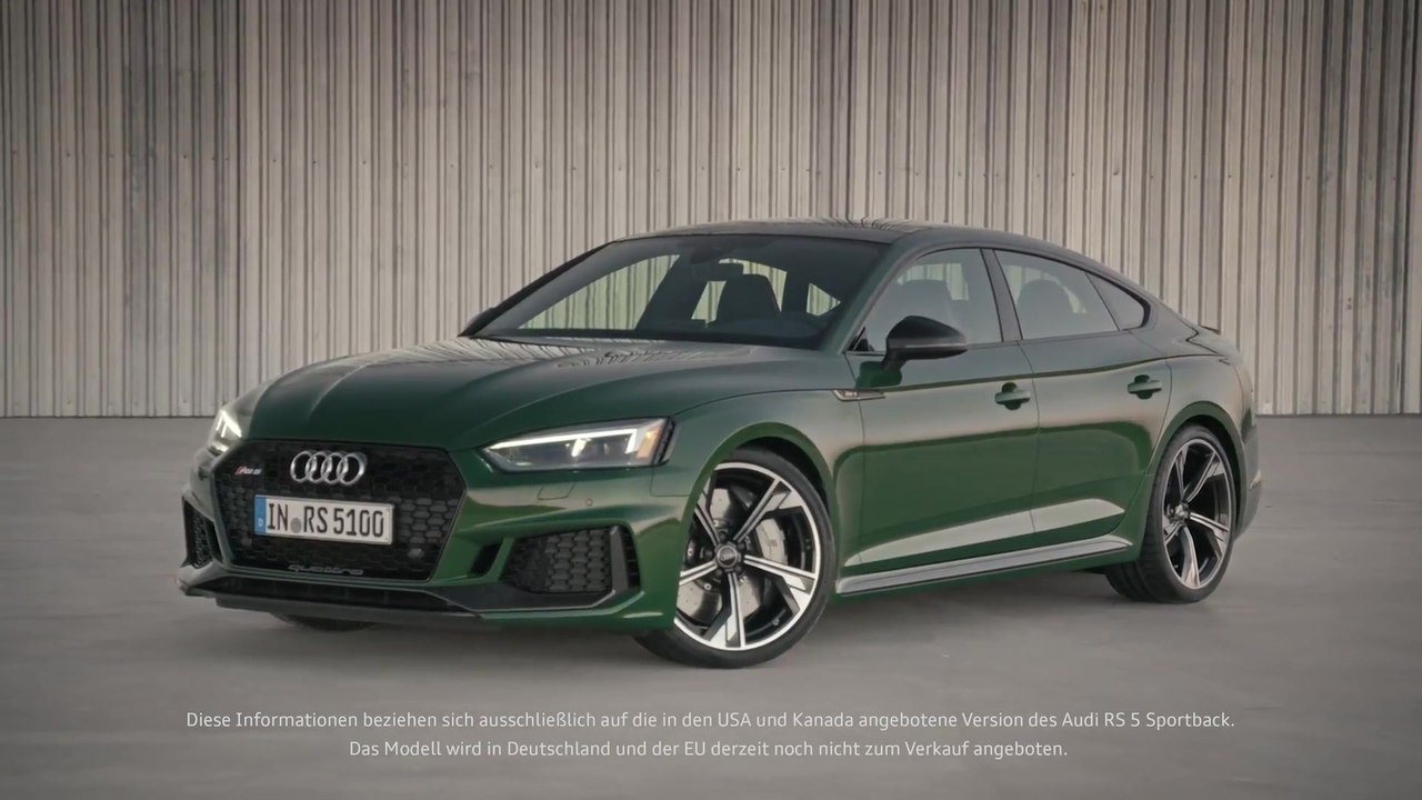 Maximale Performance - der neue Audi RS 5 Sportback
