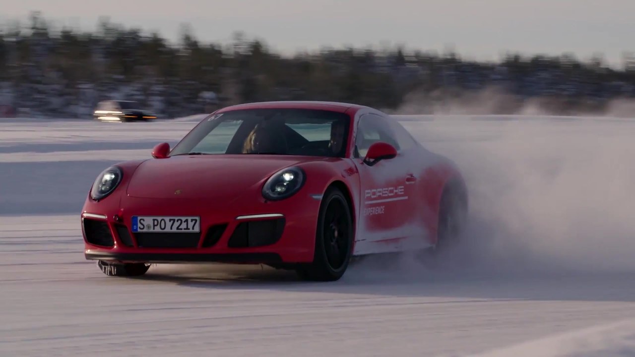 30 Jahre Allradantrieb im 911 - Porsche Ice Experience
