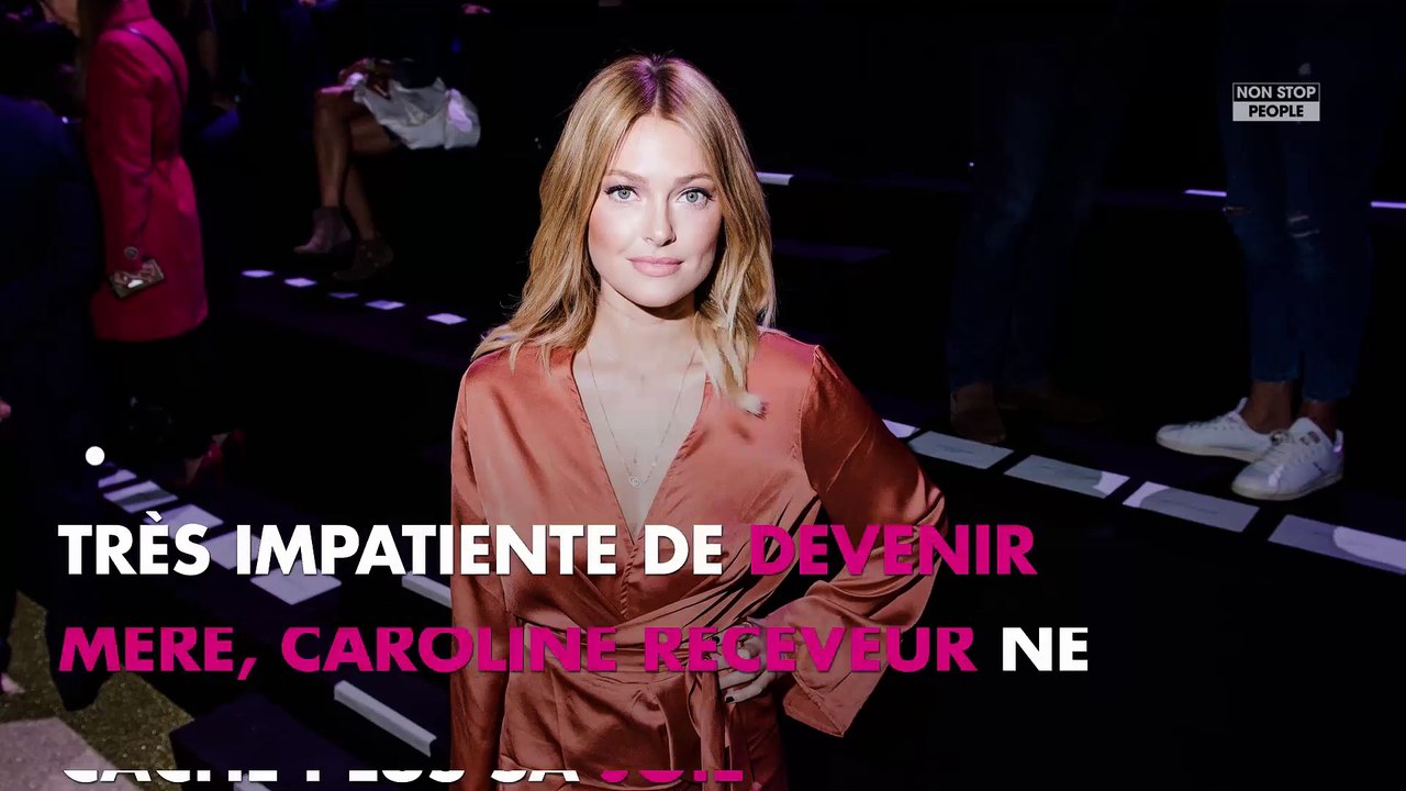 Caroline Receveur : Enceinte de 7 mois, elle dévoile son échographie (Photo)