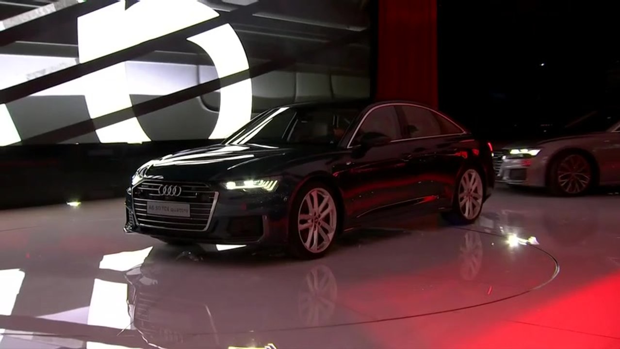 Audi A6 und Audi e-tron-Prototyp auf Genfer Salon