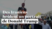 Iran : le portrait de Trump brûlé lors d'une manifestation