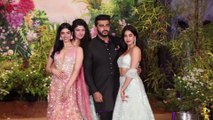 Sonam Kapoor Wedding Arjun Kapoor Being Protective Of Sister Jhanvi Kapoor