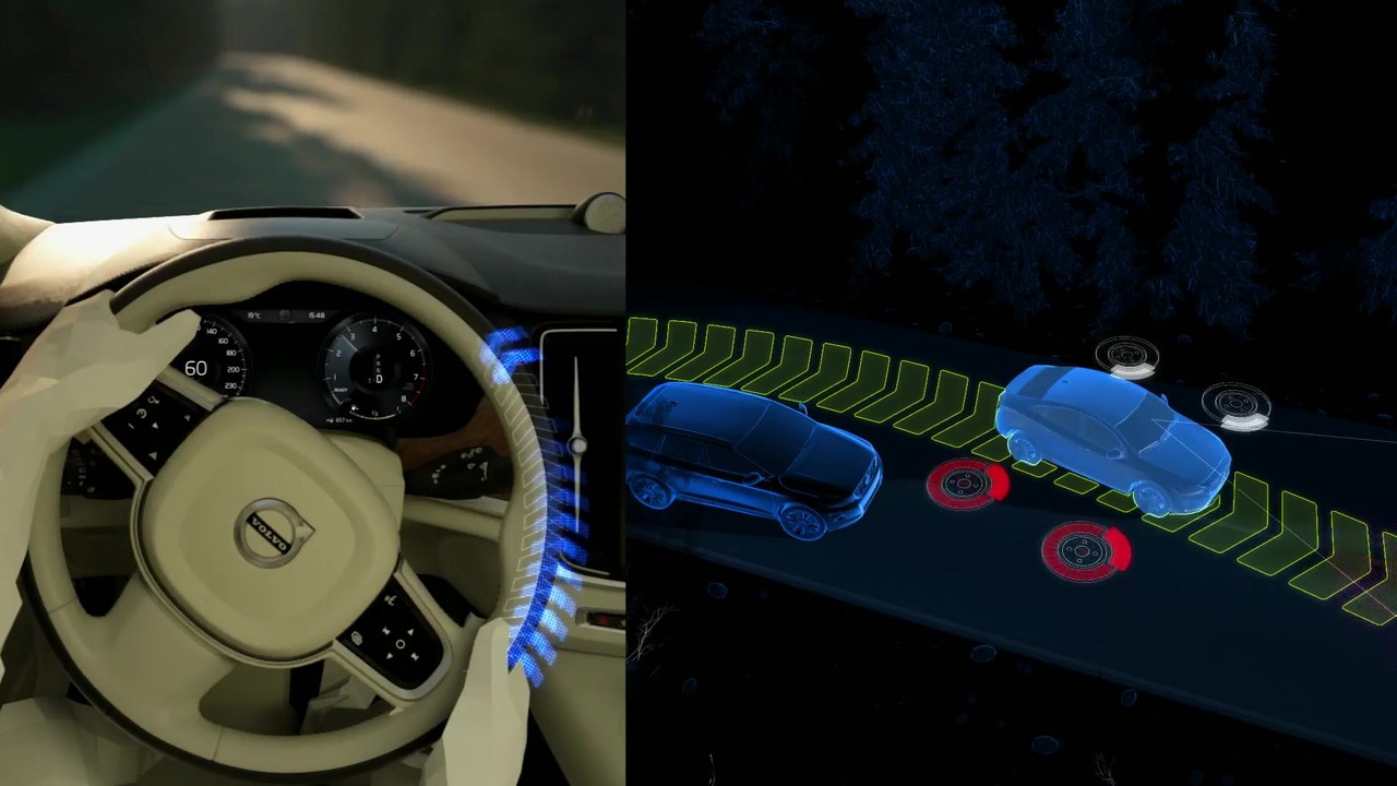 The new Volvo XC60 City Safety with Steering Support