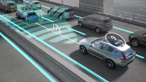 New Volvo V60 - adaptive cruise control with pilot assist - animation