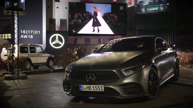 Mercedes-Benz Fashion Week Berlin Autumn/Winter 2018 with the new CLS