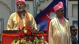 Narendra Modi in Nepal, Very Warm Welcome of Our PM followed by his Historic