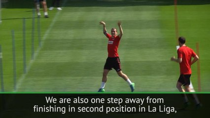 Simeone not interested in Griezmann transfer talk