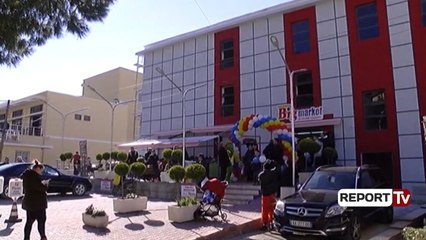 Report TV - Hapet pikë tjetër e Big Market në Lezhë,vjen me çmimet më të lira