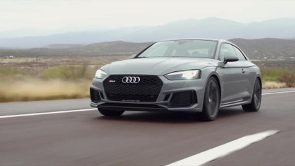 2018 Audi RS 5 Coupe in Grey Driving Video