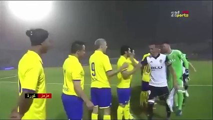 Al Nasr vs Valencia CF 0-0 | RESUMEN HIGHLIGHTS Ronaldinho 09/05/2018