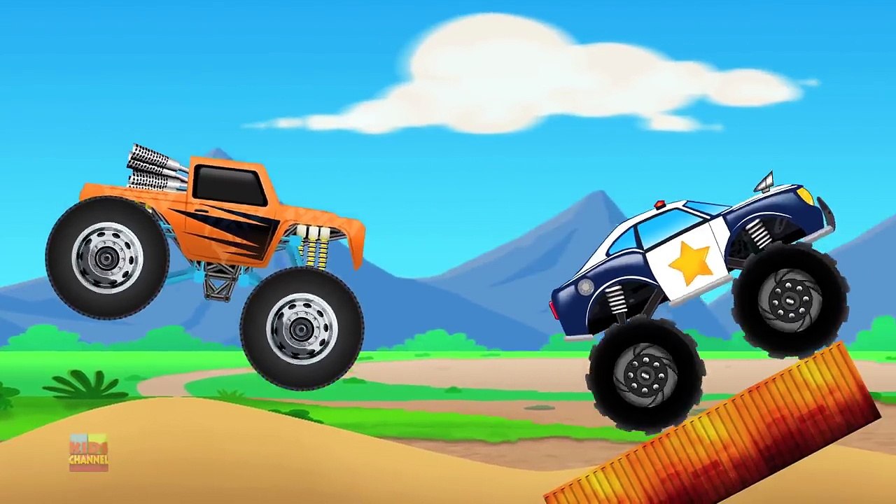 Big Trucks | Monster Truck Videos For Children by Kids Channel - video ...