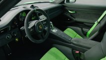 Porsche 911 GT3 RS in Lizard Green Interior Design