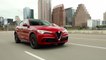 2018 Alfa Romeo Stelvio Quadrifoglio Driving in the city