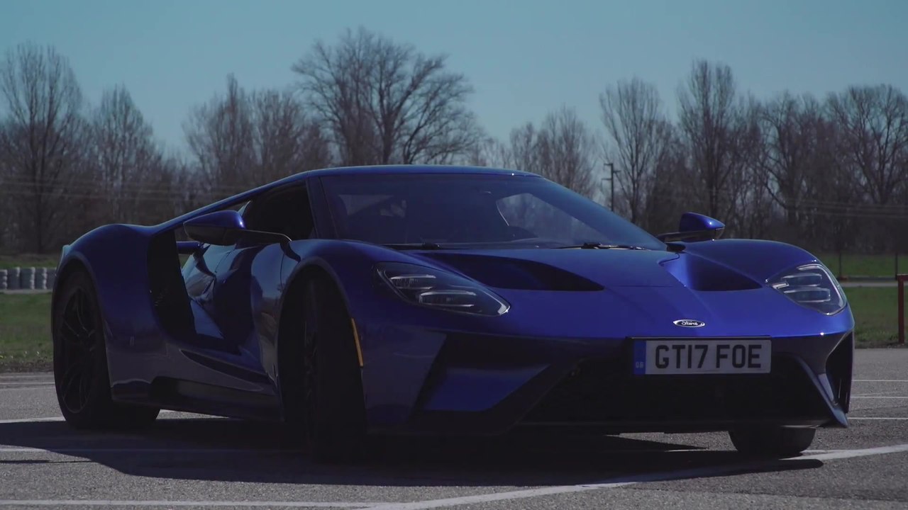 Ford GT on the track