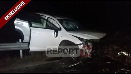 Report TV - Aksident në Velipojë/Rëndohet bilanci, humb jetën babai dhe dy vajzat