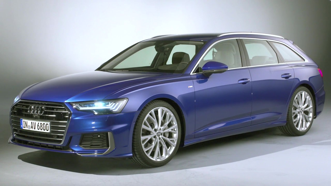 The new Audi A6 Avant Design in Studio