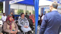 Şahinbey'de 61 engelliye akülü ve tekerlekli sandalye