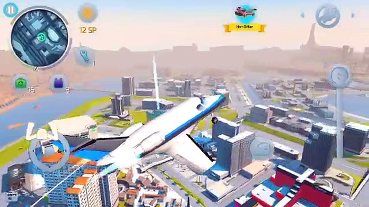 GANGSTAR CHALLENGE # 25 - LAND AIRPLANE INSIDE TUNNEL
