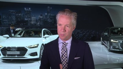 Audi at 2018 Detroit Motor Show - Scott Keogh, President of Audi of America