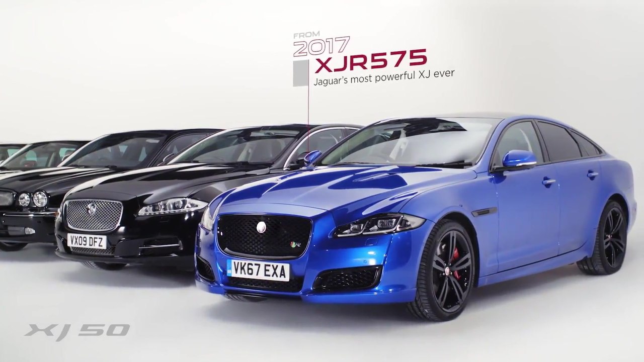 Jaguar XJ 50 Years Timeline Film