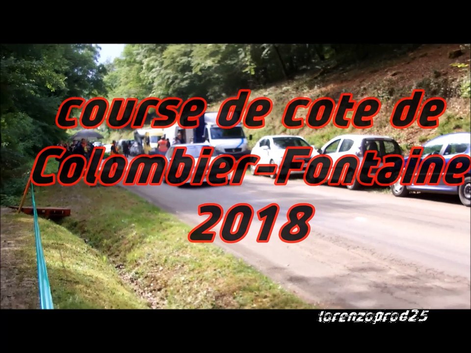 course de cote de Colombier -Fontaine 2018