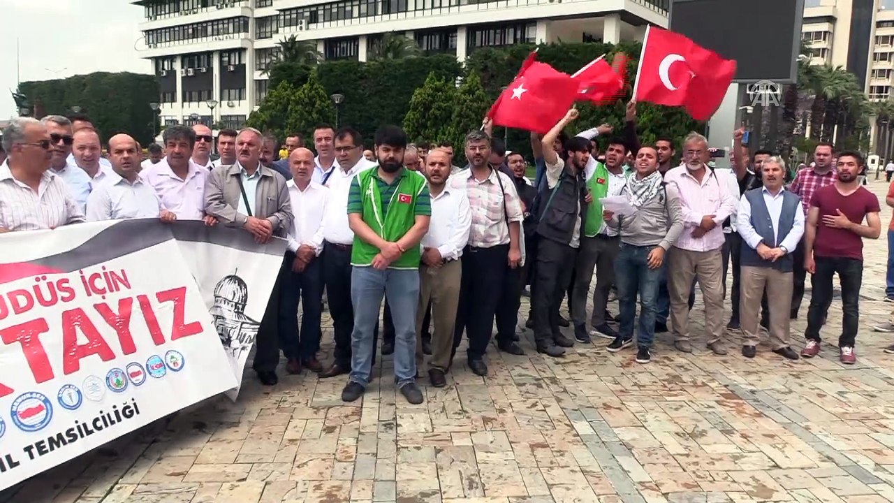 ABD'nin büyükelçiliğini Kudüs'e taşıması kararına ve Fransa'ya tepki - İZMİR