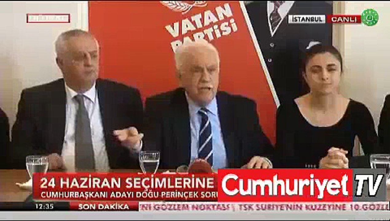 Perinçek: İkinci turda İnce'ye destek vermeyiz
