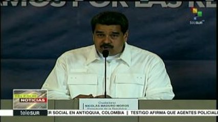 Maduro critica la política de persecución de EE.UU. contra Venezuela