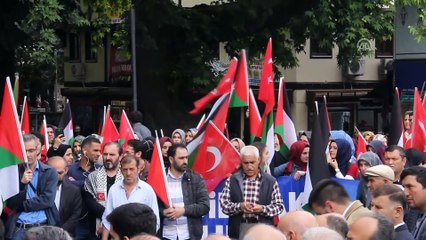 ABD'nin İsrail Büyükelçiliği'ni Kudüs'e taşımasına tepki - BURSA / SAKARYA